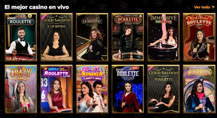 AmunRa Casino Espana live