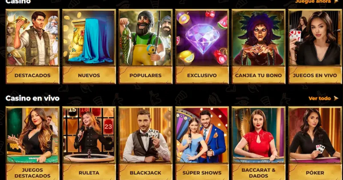 AmunRa Casino Espana games